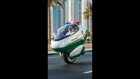 This One-Wheel Vehicle Looks Straight Out of a Sci-Fi Movie
