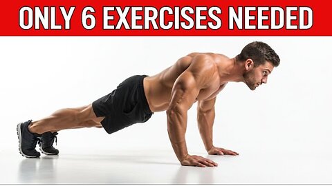These 6 Exercises Build Muscle Like INSANE (No Equipment)