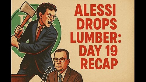 Karen Read Day 19 RECAP - Axe Man Alessi Laying Lumber