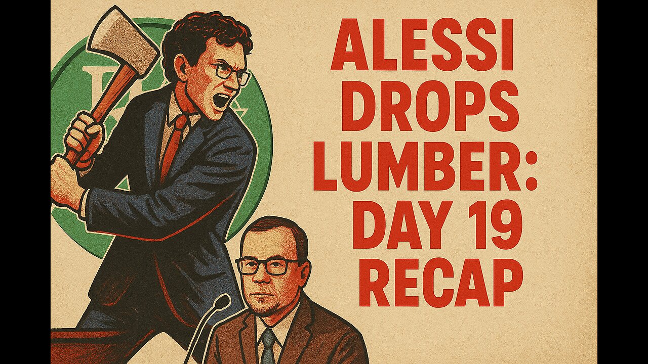 Karen Read Day 19 RECAP - Axe Man Alessi Laying Lumber