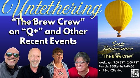 The Brew Crew on DJT Going Full Qtard!