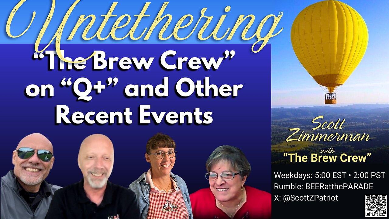 The Brew Crew on DJT Going Full Qtard!