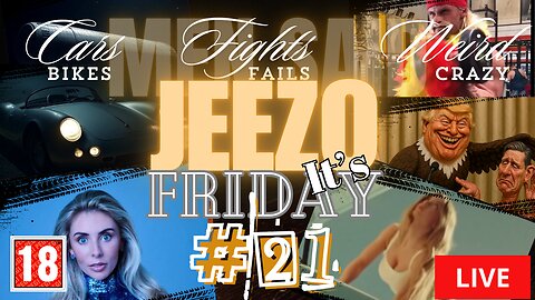 Jeezo It's Friday LIVE | Chats, Laughs, and Cold Ones to get the weekend started