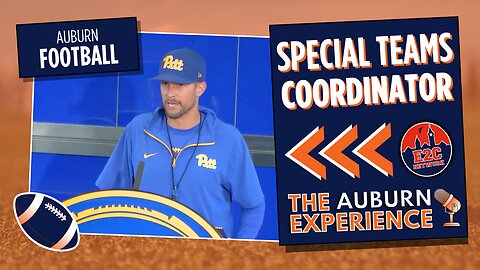Inside Auburn Football’s New Special Teams Coordinator