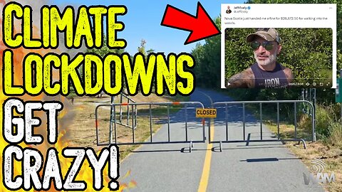 CLIMATE LOCKDOWNS GET CRAZY! - Man Fined 28k For Going Outside! - Mass Disobedience Imminent?