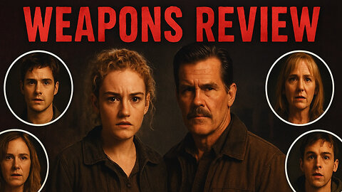 Weapons Movie Trailer Review | Josh Brolin & Julia Garner | Full Breakdown & Reaction