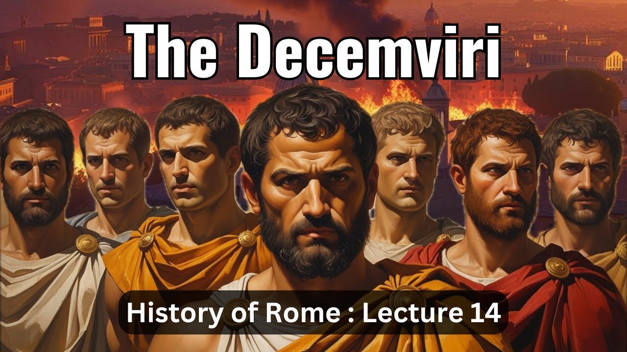 The Decemviri & 12 Tables of Roman Law – Lecture 14 (History of Rome)