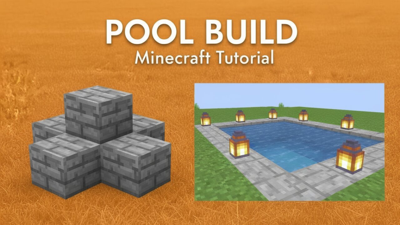 Build a MINI Pool in Minecraft Now!