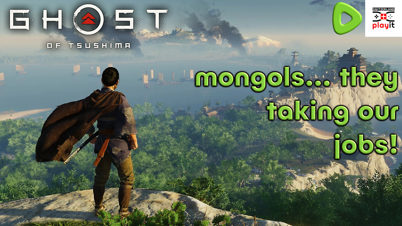 🔴 GHOST OF TSUSHIMA - lets try do only real quests!