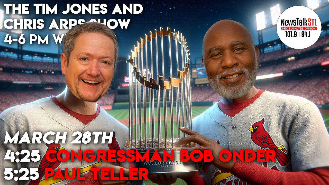 The Tim Jones and Chris Arps Show 03.28.2025 Dr. Bob Onder | Paul Teller
