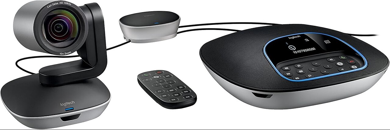 Logitech Group USB HD Video and Audio Conferencing System