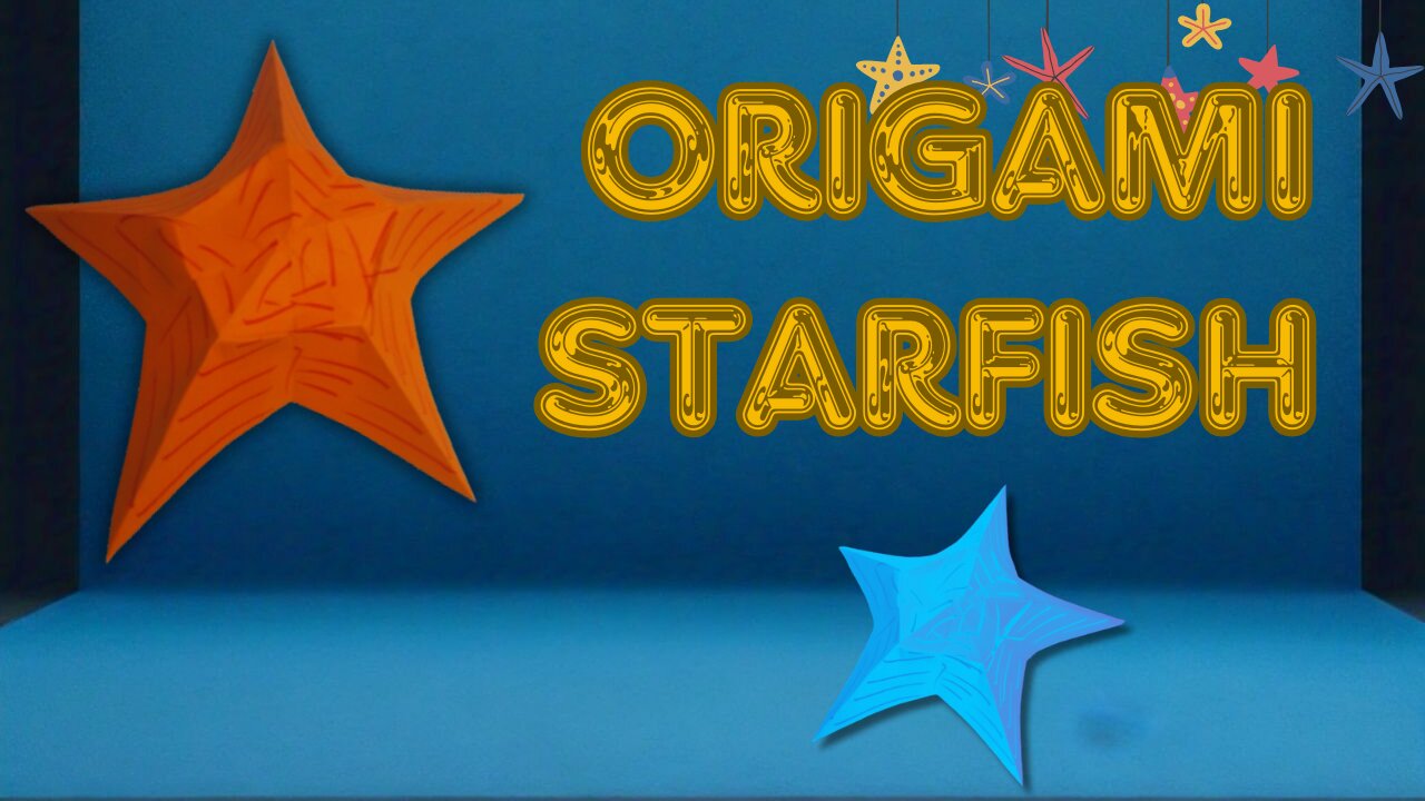 Create a Vibrant Origami Starfish: Simple Paper Folding Guide