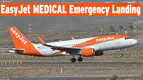 easyJet Flight Makes Emergency Landing at Gatwick | Medical Emergency Mid-Air | NEWSDRIFT
