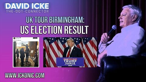 "Unraveling Implications of US Election Results: A David Icke Dot-Connector Videocast"