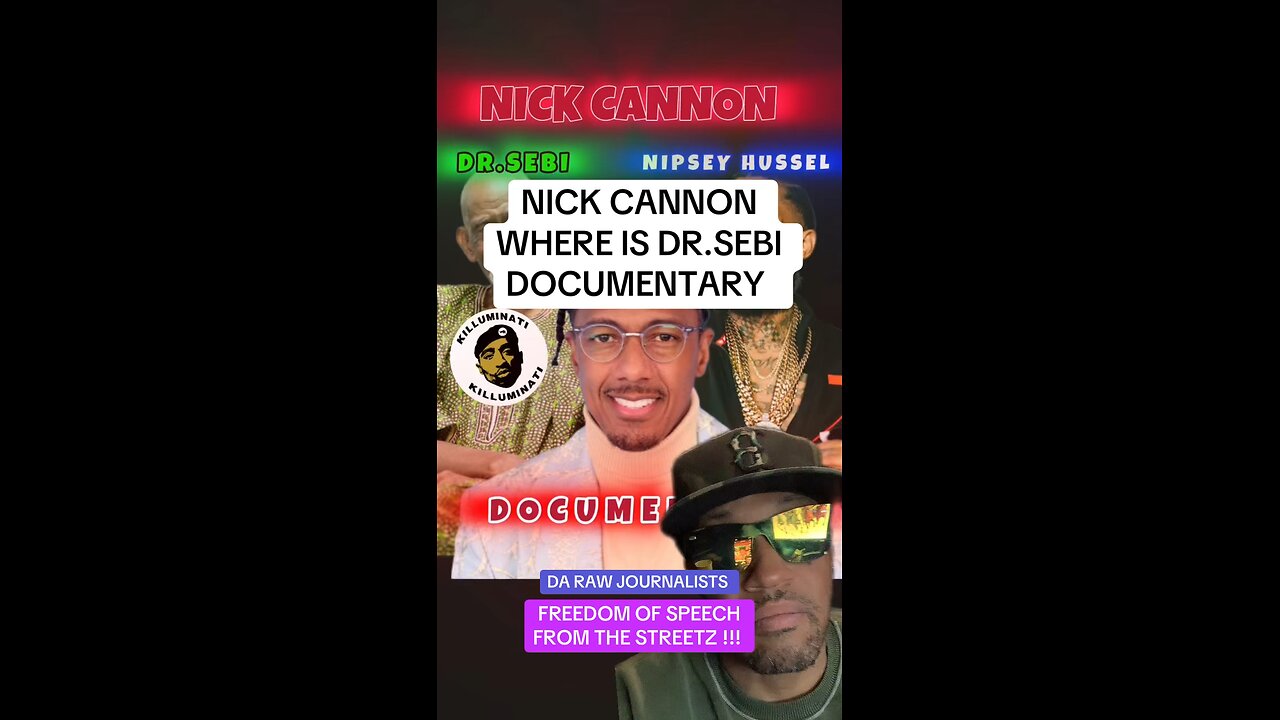 J€W$ wont let Nick Cannon released Dr SEBI Documentary
