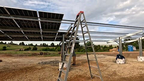 South Rack Panel Installation Day 2