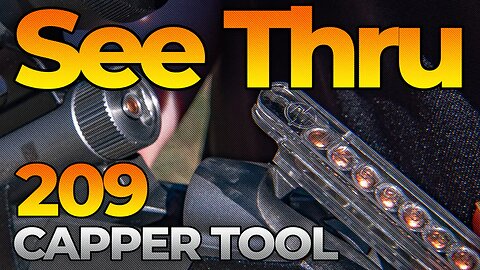 Clear 209 Capper - Muzzleloader See-Thru 209 Primer Capper - MZ1512