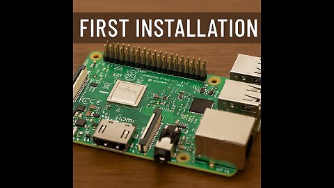my first operating system installation