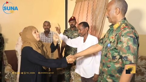 . President of the TSC and Commander-in-Chief of the Armed Forces visits Gezira State