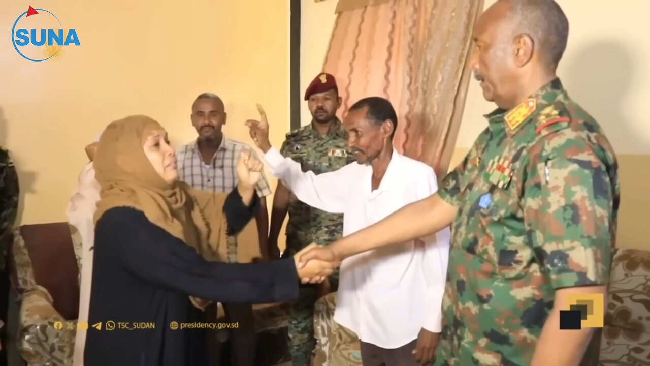 . President of the TSC and Commander-in-Chief of the Armed Forces visits Gezira State