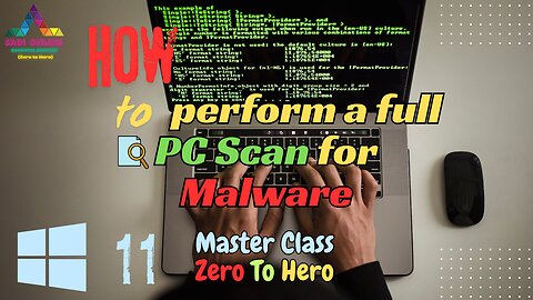 how to perform a full pc scan for malware