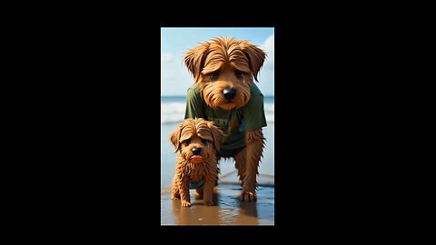 Dogs’ Fake Parachute Prank