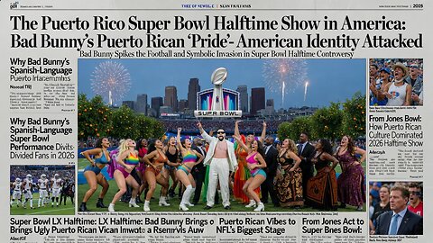 The Bad Bunny Super Bowl Halftime Show: Assault on American Football and National Identity