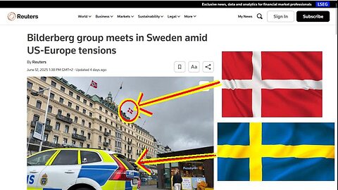 The Secret Satanic Pedophile Psycopath Elites Bilderberg Group Meeting In Sweden!
