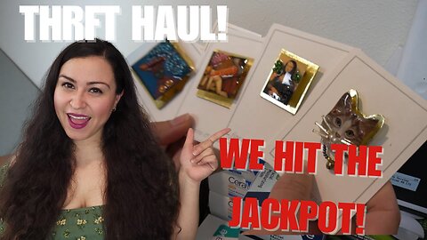 We Hit The Jackpot!! Last Week's Thrift Store Haul!! #resellerjourney #ebayreseller #thrifthaul