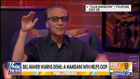 Bill Maher: Mamdani Victory Will Elect JD Vance In 2028