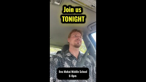 Join us TONIGHT