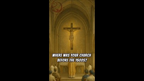 WHERE WAS YOUR CHURCH BEFORE THE 1500's? #truth #jesus #mary #joseph #ihs #christ #church #bible #ch