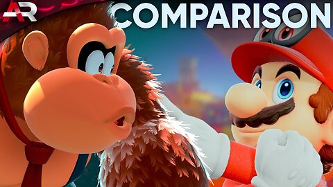 Donkey Kong Bananza Vs Mario Odyssey Graphics & Tech Comparison On Nintendo Switch 2
