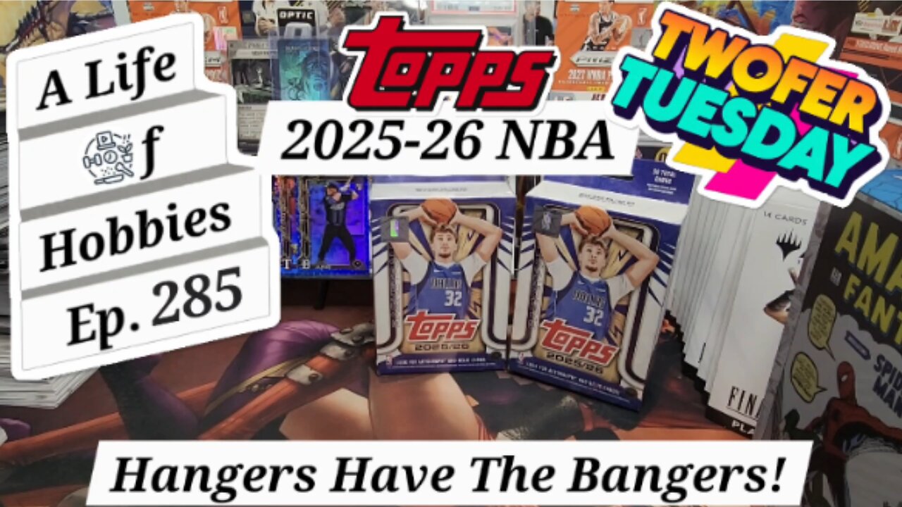 Twofer Tuesday ft. 2025-26 Topps Basketball Flagship Hangers e285