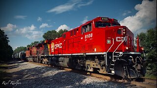 First Time Catching a CPKC Leading on Mainline - Hinckley Sub