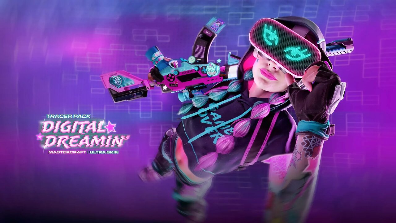 Tracer Pack Digital Dreamin’ Reactive Mastercraft Ultra Skin