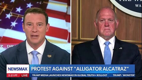 Homan on Alligator Alcatraz: ‘This Facility Is Going to Give Exactly What the Left’s Been Screaming About, Due Process, Due Process, Due Process’
