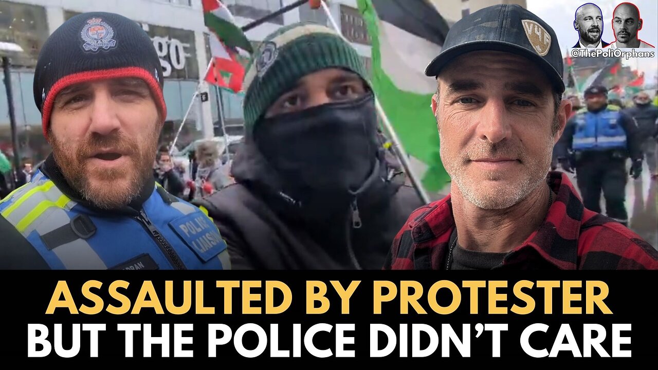 Assaulted by Protestor but the Police did NOTHING