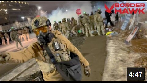 Tactical Units Drop Hammer on Violent Mob Outside Minneapolis Federal Building