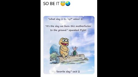 Being shown is different than being told 🐸🇺🇲🌍
