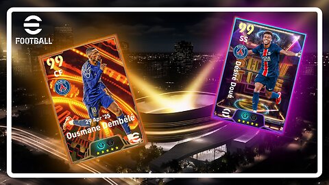 Dembele & Doue Black Animation Stadium | eFootball Packs