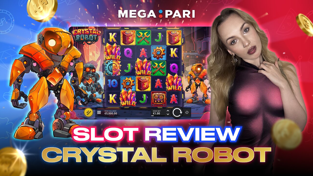 SLOT REVIEW CRYSTAL ROBOT| MEGAPARI