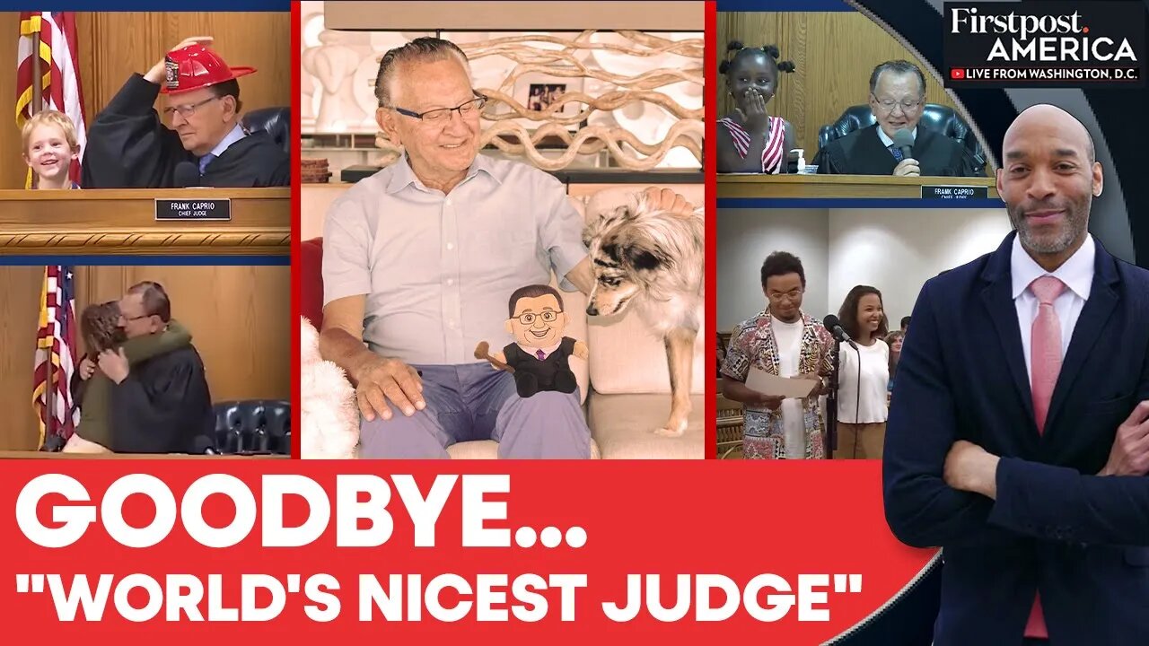 "World's Nicest Judge" Frank Caprio, Viral for Kindness in Court, Dies at 88 | Firstpost America