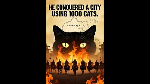 How Genghis Khan Used 1000 Cats to Burn a City 🔥🐈”