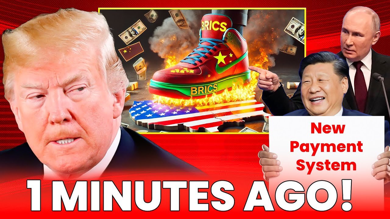 BRICS Shocks the U.S. with New Payment System! Trump RAGES as U.S. Dollar Faces CHAOS