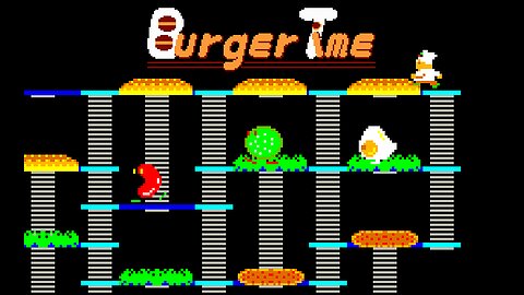 Burger Time: Arcade Game (1982)