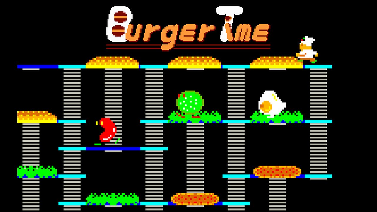 Burger Time: Arcade Game (1982)
