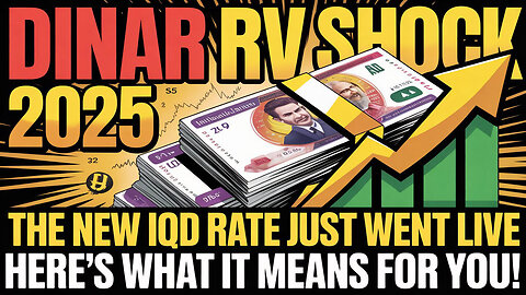 🚨 Dinar RV SHOCK 2025 The New Iraqi Dinar Rate Just Went LIVE — Here’s What It Means for You! 🔍 💥