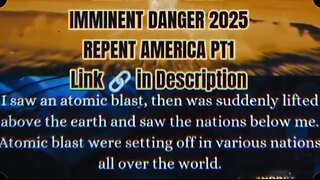 Imminent Danger 2025 Sept 24th 2024 Prophetic Warning Dream #shortfeed #nuclearwar #faith #world #3