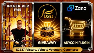 S2E37: Roger Ver FREE + Freedom Dollar Giveaway + AnyCoin Launch